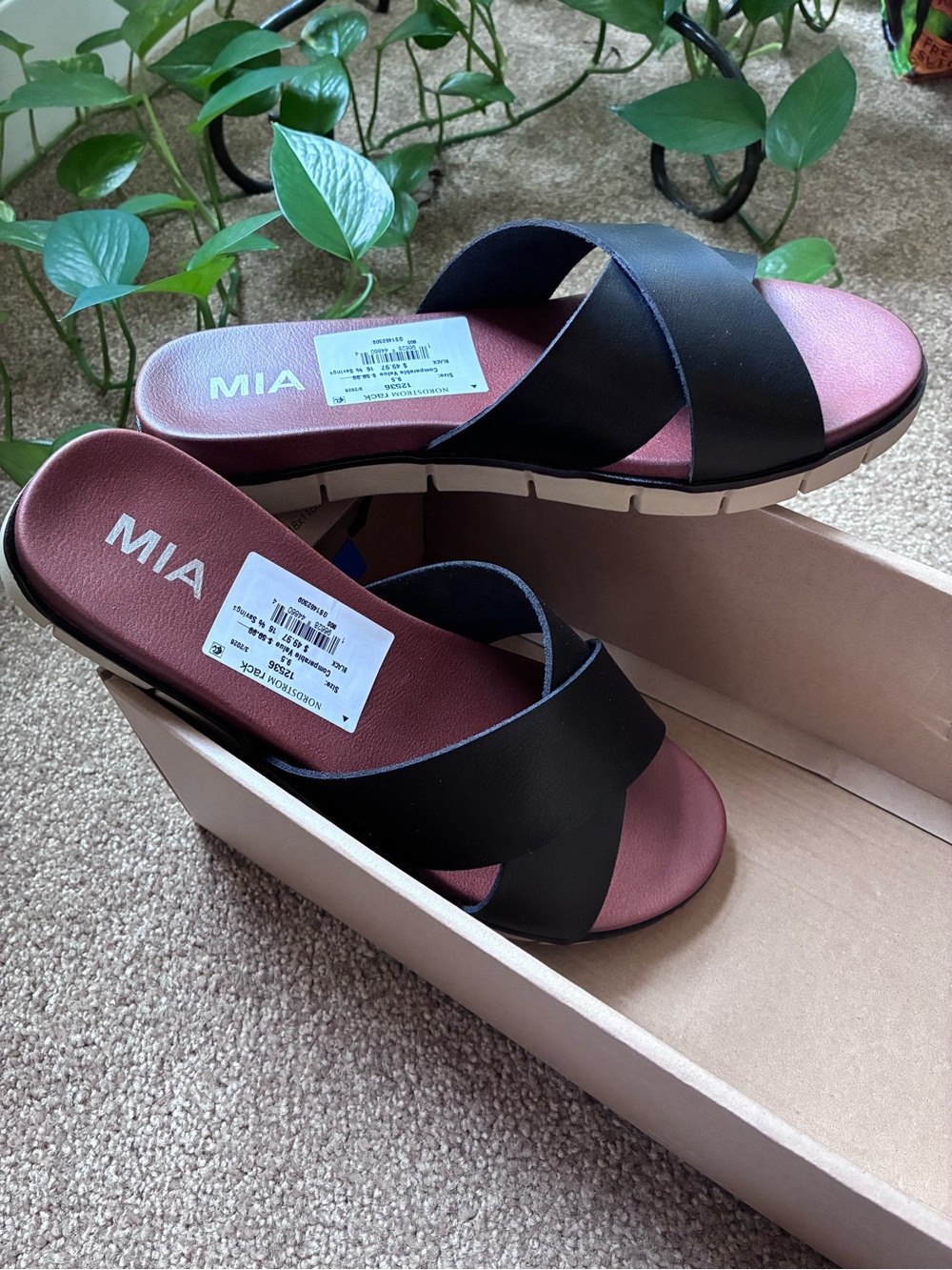 MIA Black Sandal